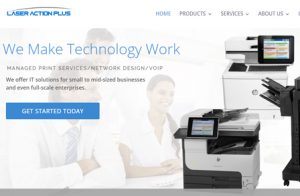 Laser Action Plus Website