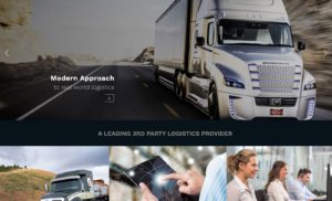 RPM Expedite Website Design concept