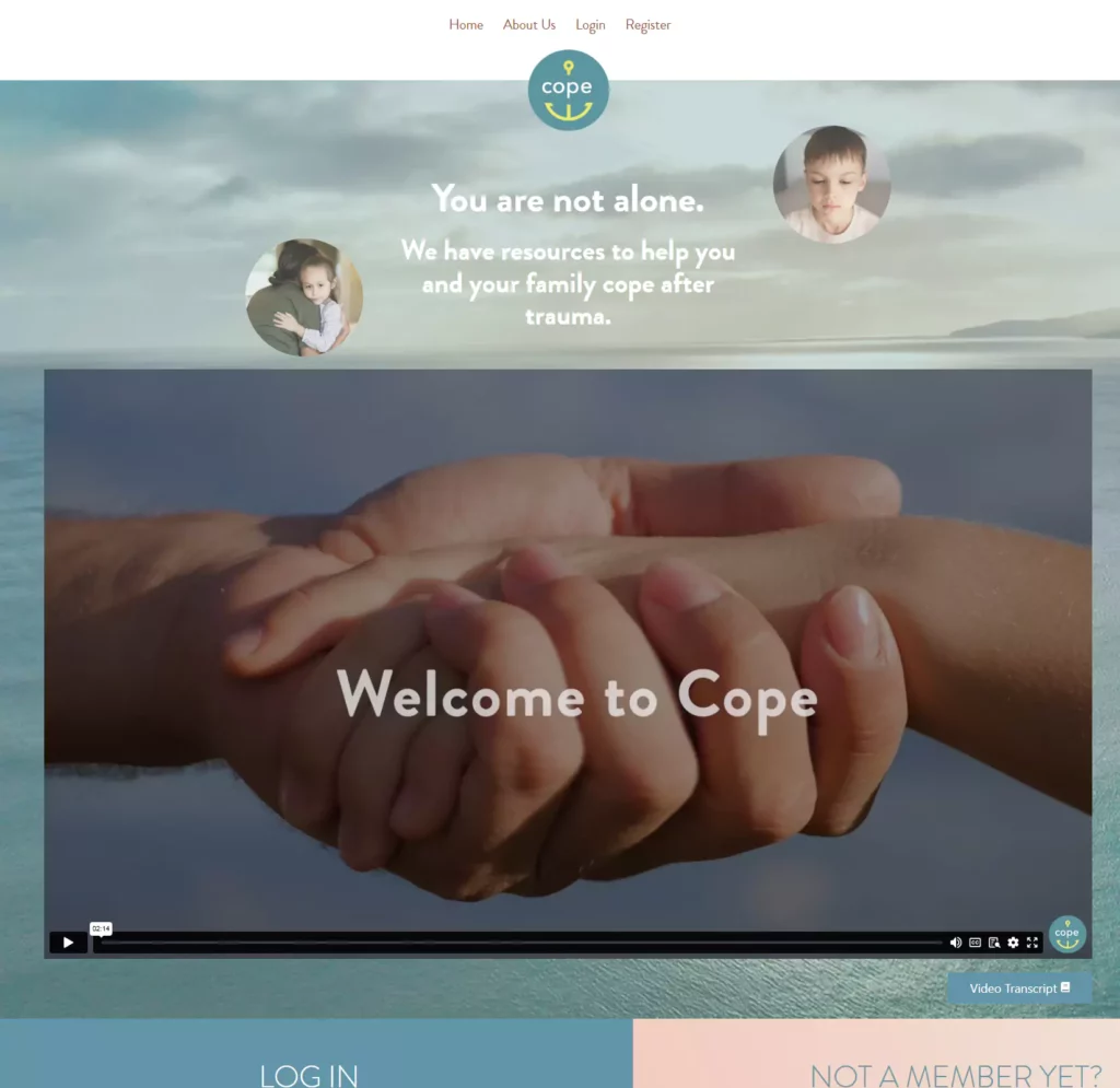 Cope with trauma website